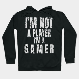 Im not a player im a gamer, Hoodie